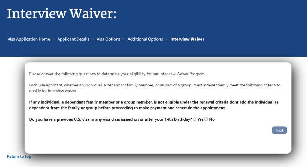interview-waiver-usa