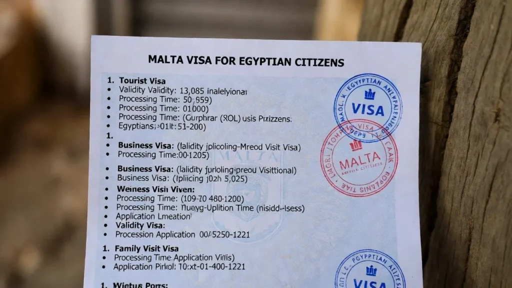 Malta Visa for Egyptian Citizens: Step by Step Requirements