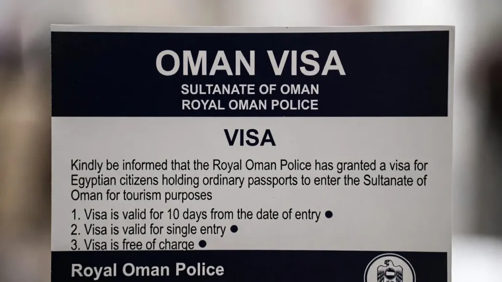Oman Visa for Egyptian Citizens: Complete Requirements and Application Guide