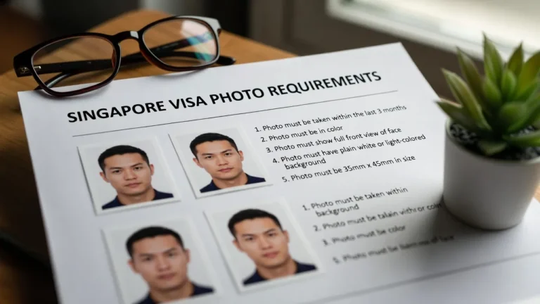 Singapore Visa Photo Requirements: Size, Rules and Tips