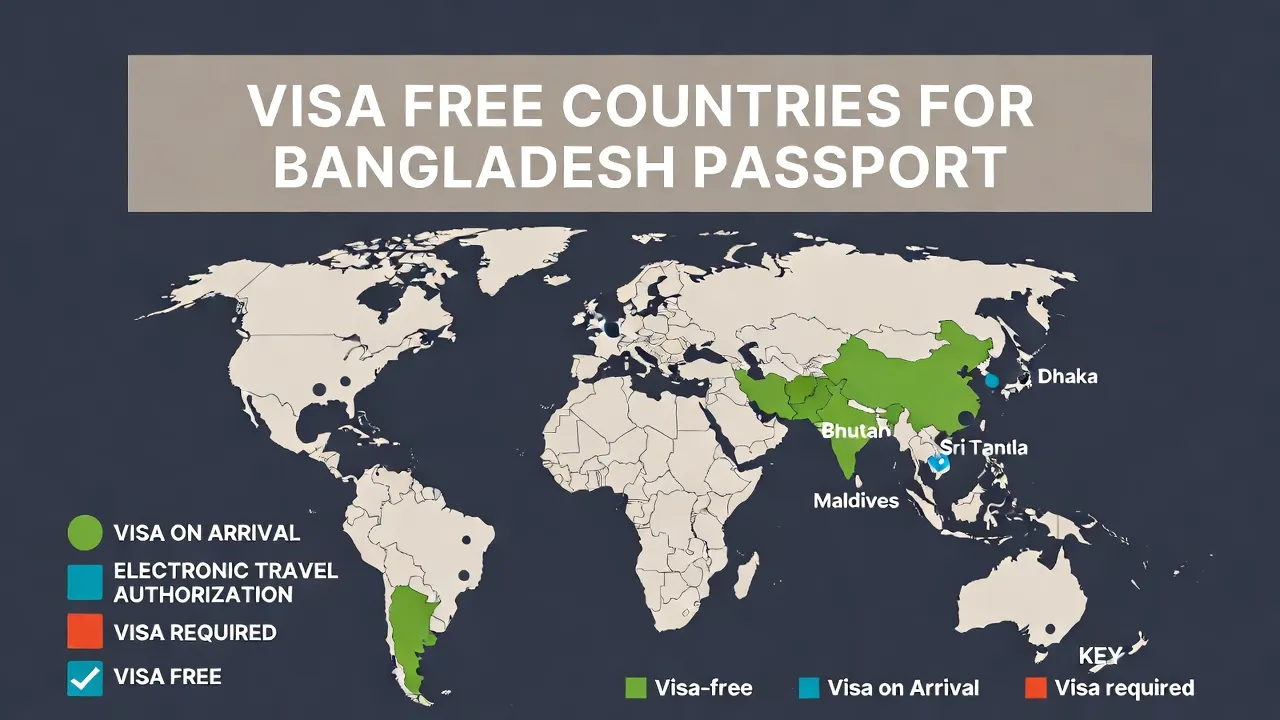 Visa Free Countries for Bangladesh Passport: Complete Travel Guide