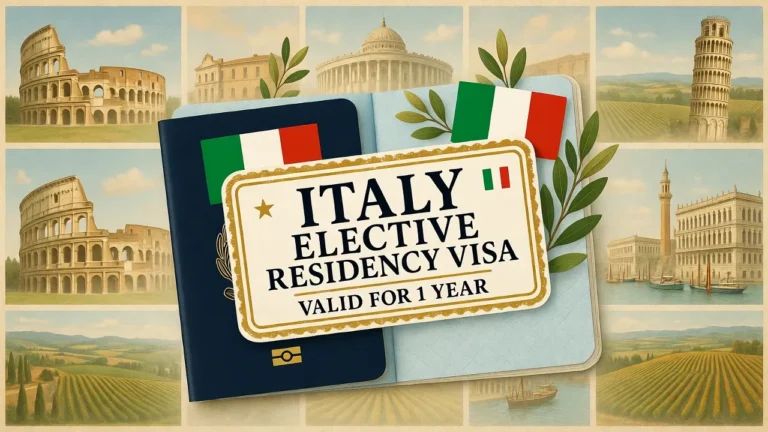 Italy Elective Residency Visa: Live in Italy Without Working