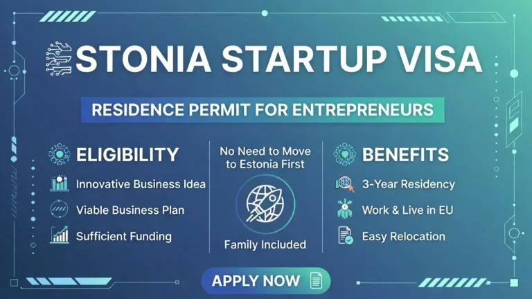 Everything You Need to Know About the Estonia Startup Visa Requirements (2026 Guide)