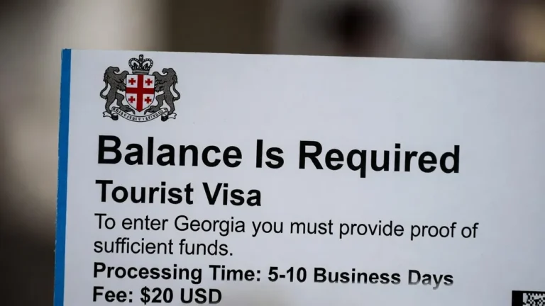 How Much Bank Balance Is Required for Georgia Tourist Visa