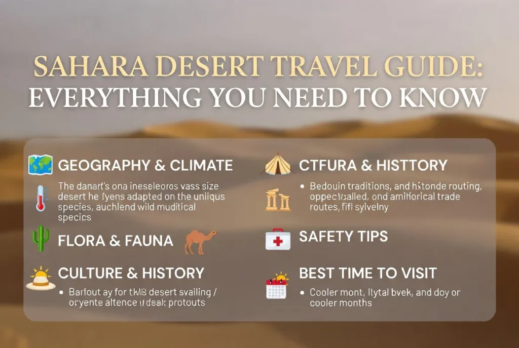 Sahara Desert Travel Guide: Everything You Need to Know