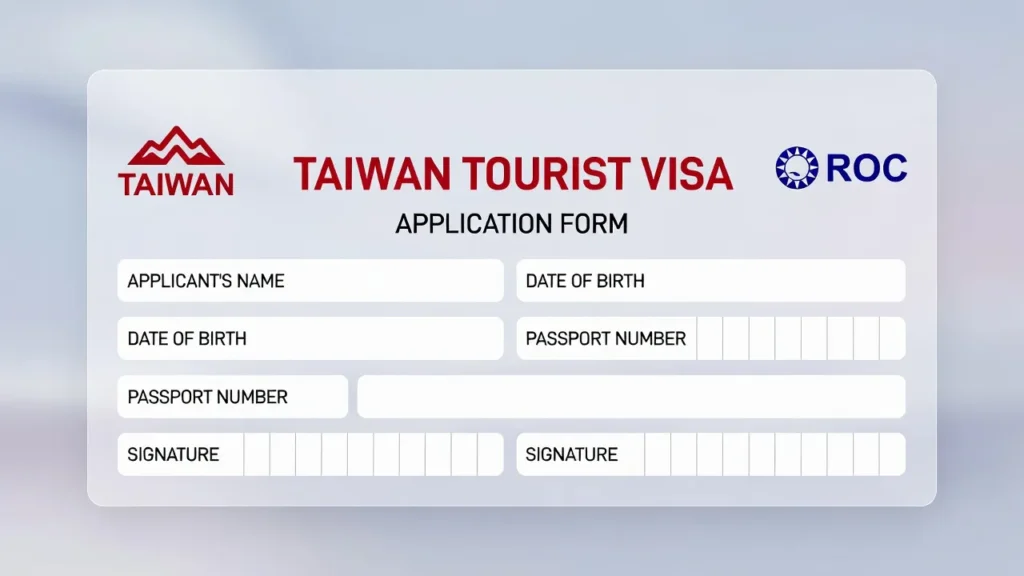 Requirements for Taiwan Tourist Visa: Your Travel Guide
