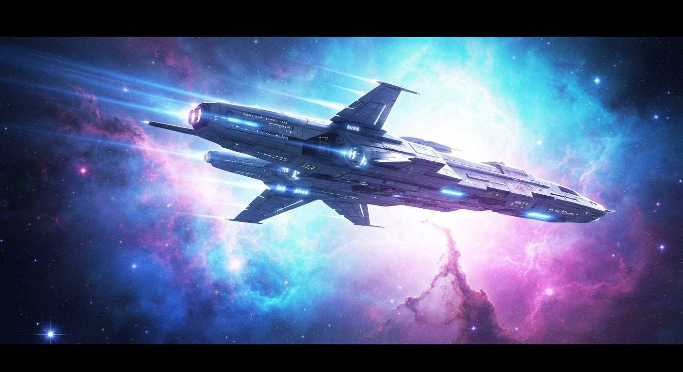 An xstream traveler with advanced gear experiencing a blend of technology and nature in a futuristic landscape.
