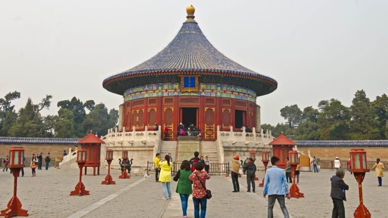 The Imperial Vault of Heaven at the Temple of Heaven, Beijing