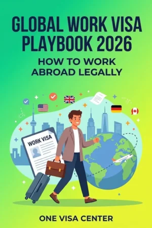 Global Work Visa Playbook 2026 cover Global Work Visa Playbook 2026 cover: how to work abroad legally